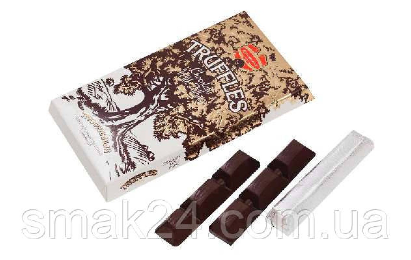 Шоколад  горький  с трюфельной начинкой Truffles Коммунарка 200г Беларусь