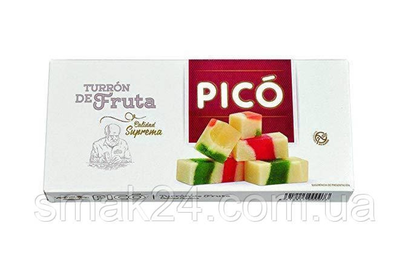Туррон фруктовий без глютену Turron de Fruta Pico. Іспанія 200г