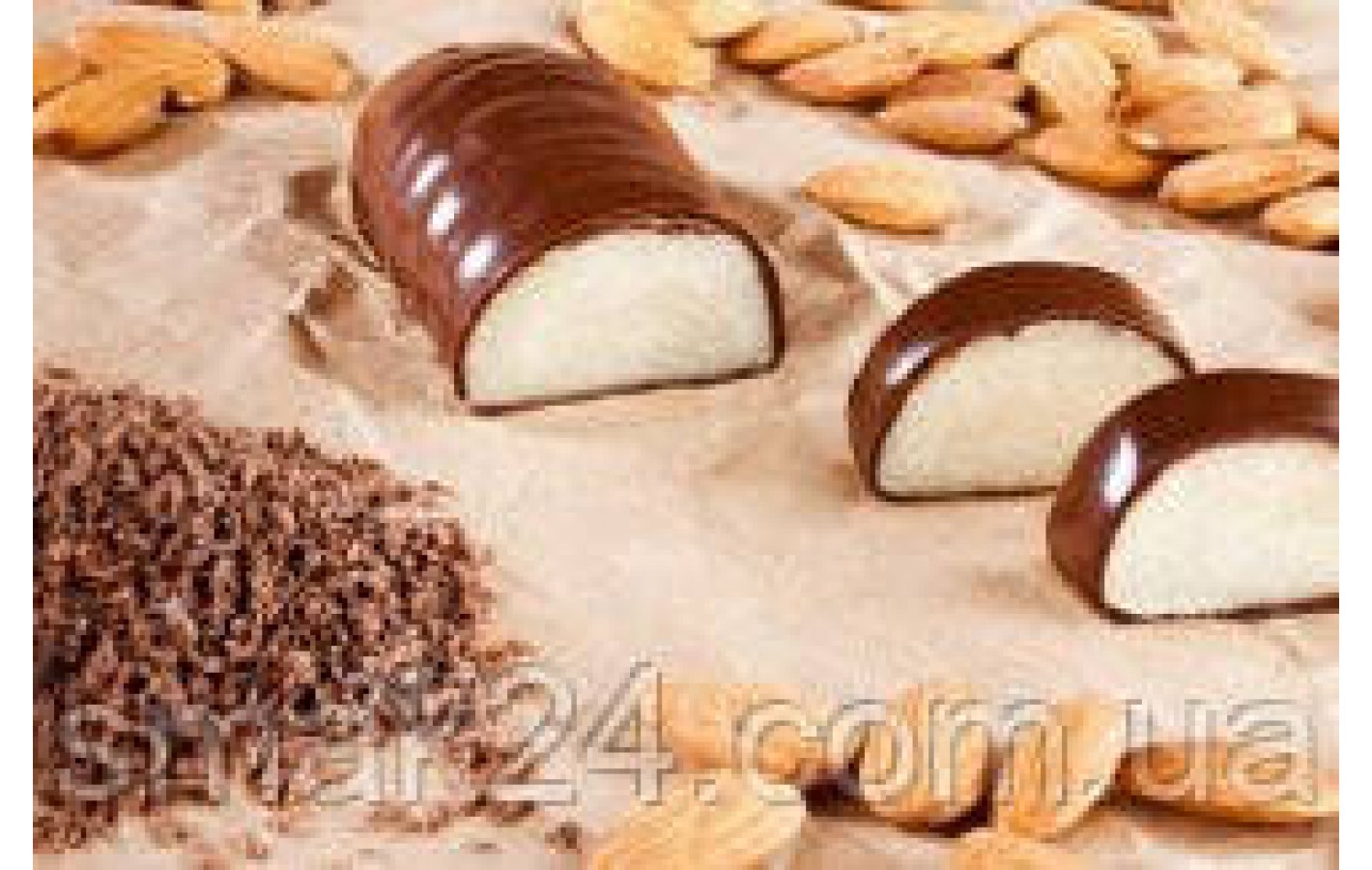 Конфеты марципановые в темном шоколаде Сердечки  Marzipan Herzen Maitre Truffout Австрия 110г