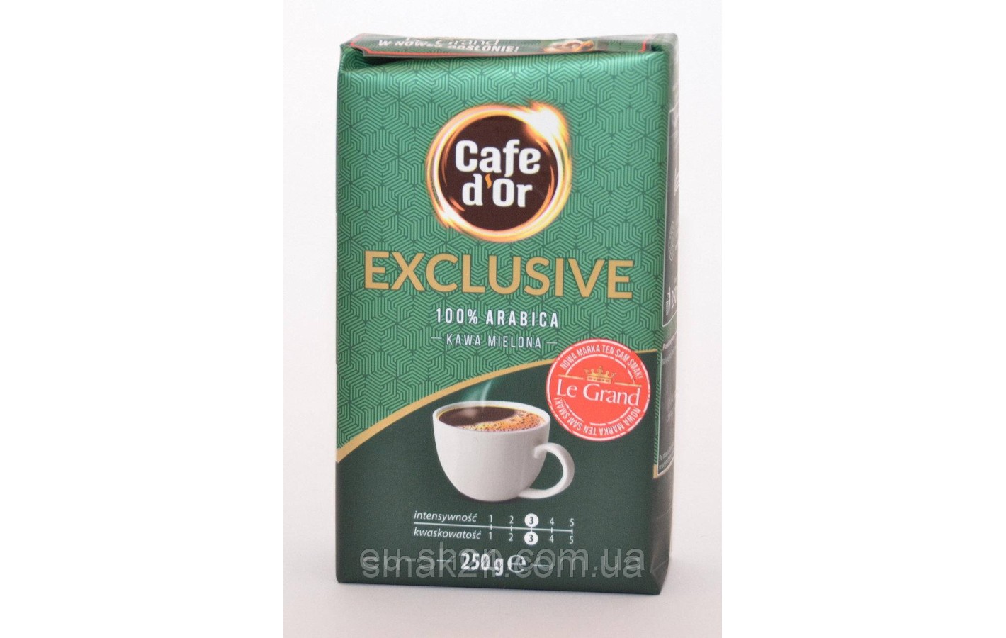 Кава мелена Cafe d'or Exclusive 100% арабіка 250г Польща