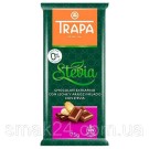 Шоколад молочний без цукру і без глютену Trapa Stevia з повітряним рисом 75г Іспанія