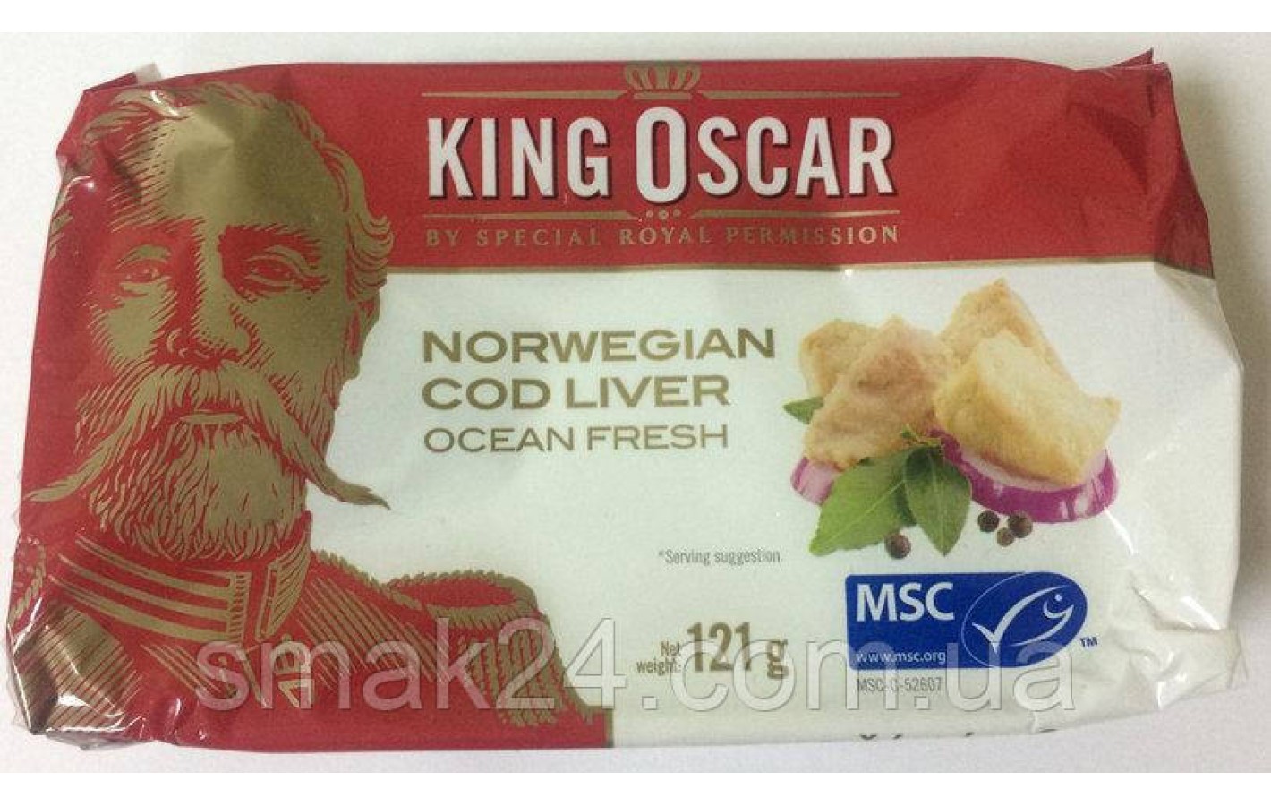 Печень трески King Oscar 121г Польша
