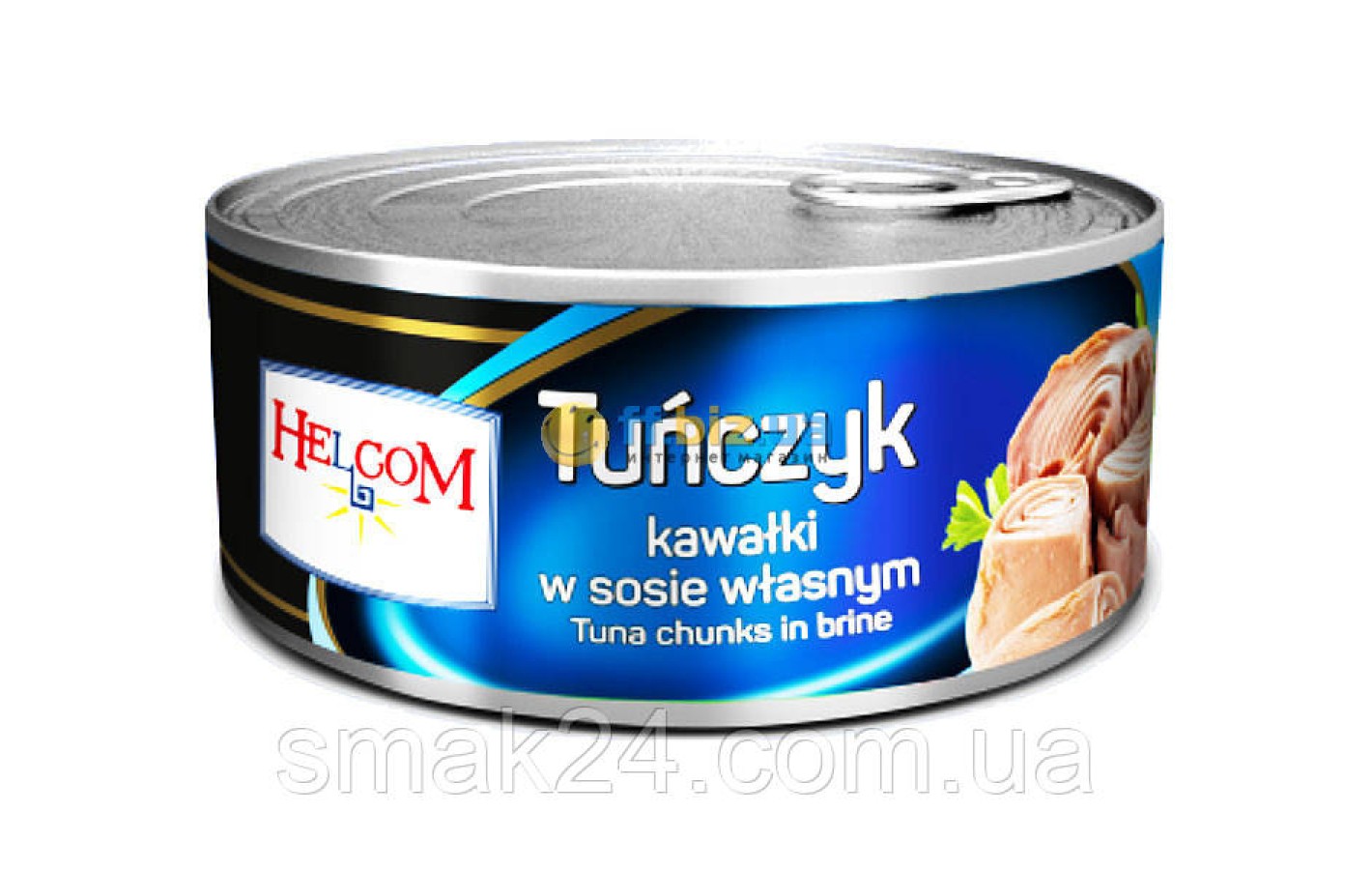 Тунец кусочками в собственном соку Helcom Tunczyk kawalki 170г Польша