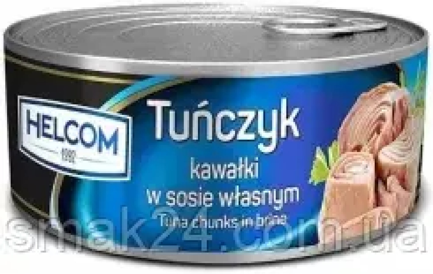 Тунец кусочками в собственном соку Helcom Tunczyk kawalki 170г Польша