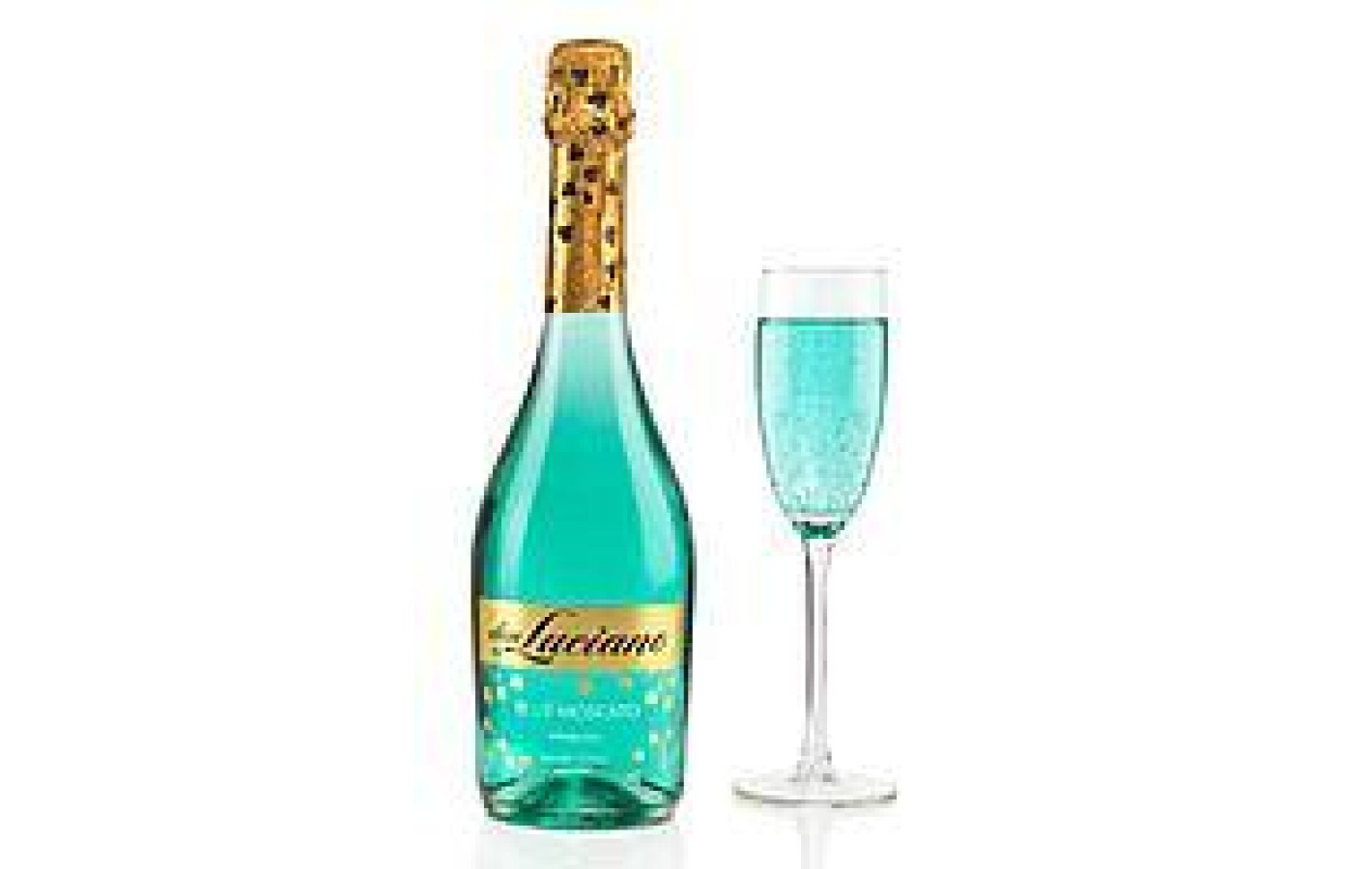 Десертне Вино ігристе напівсолодке блакитне Don Luciano Blue Moscato, Іспанія, 750мл