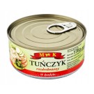 Тунець подрібнений для салату M&K Tunczyk Rozdrobniony w wodzie Польща 170г