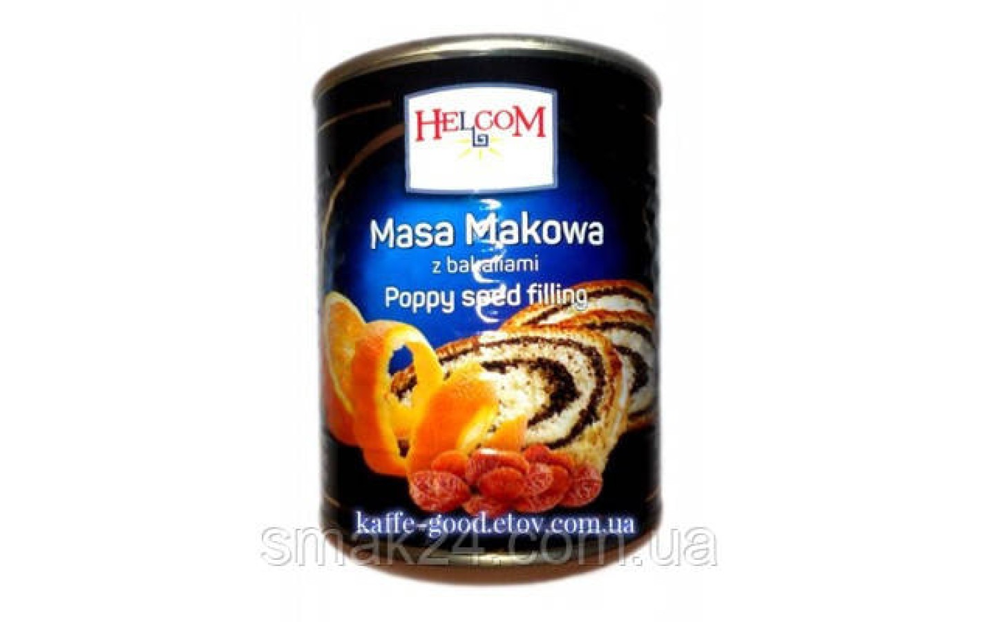 Макова маса з родзинками й апельсином Helcom Польща 380г