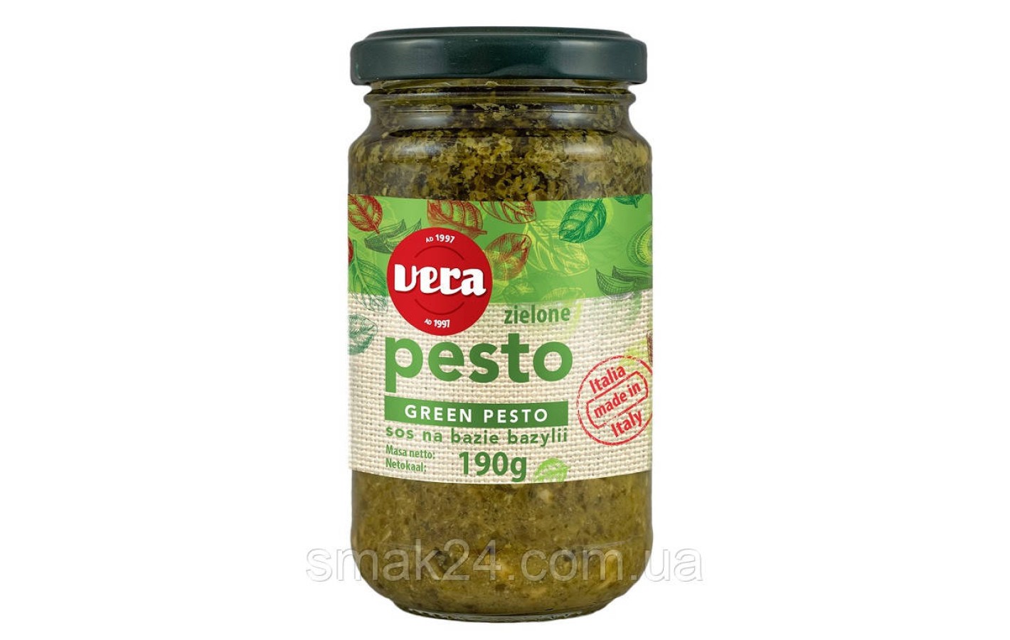 Соус Green  Pesto  Vera 190 г Польша