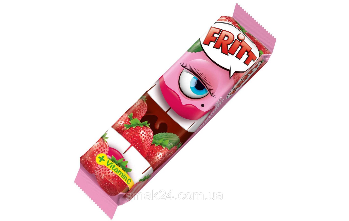 Желейні цукерки Fritt (жувальні) полуниця Німеччина 70г