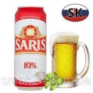Пиво светлое Saris 10% 0.5 л ж\б Чехия