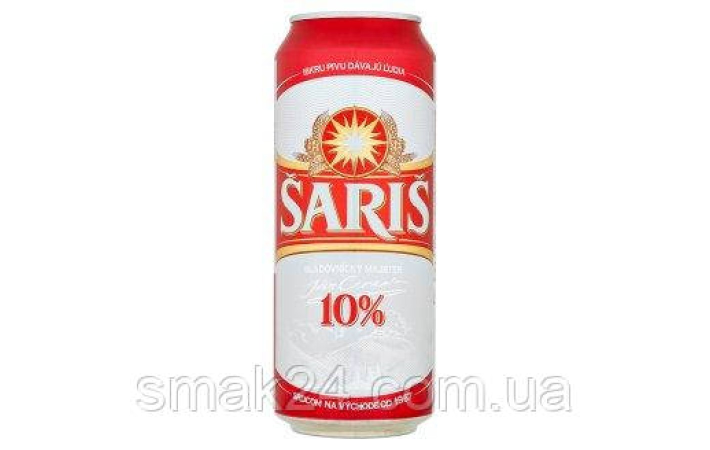 Пиво светлое Saris 10% 0.5 л ж\б Чехия