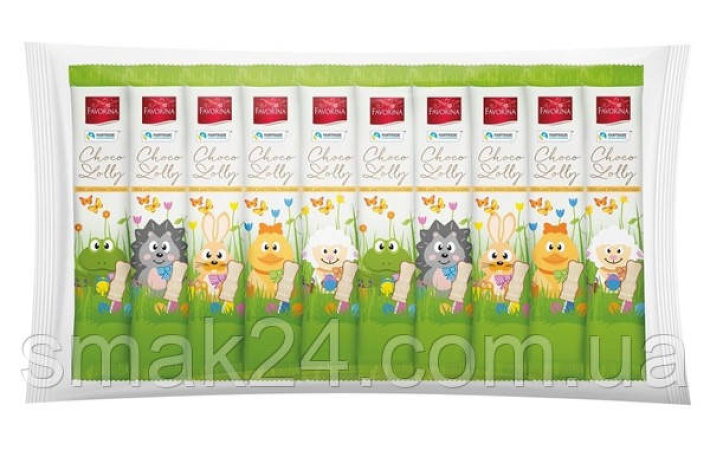 Шоколад фигурный на палочке  Choco Lolly  Only Австрия 15г
