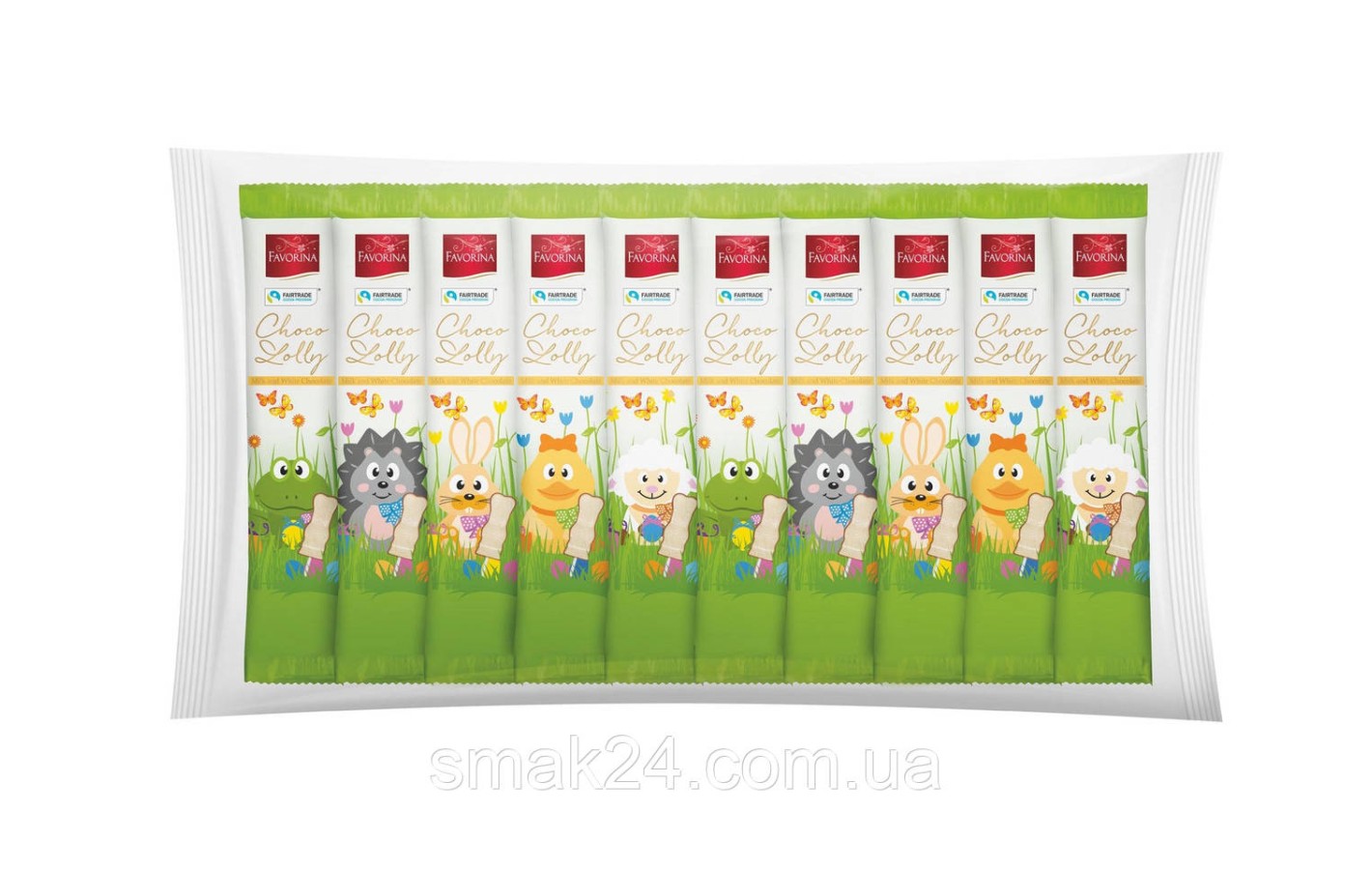 Шоколад фигурный на палочке  Choco Lolly  Only Австрия 15г