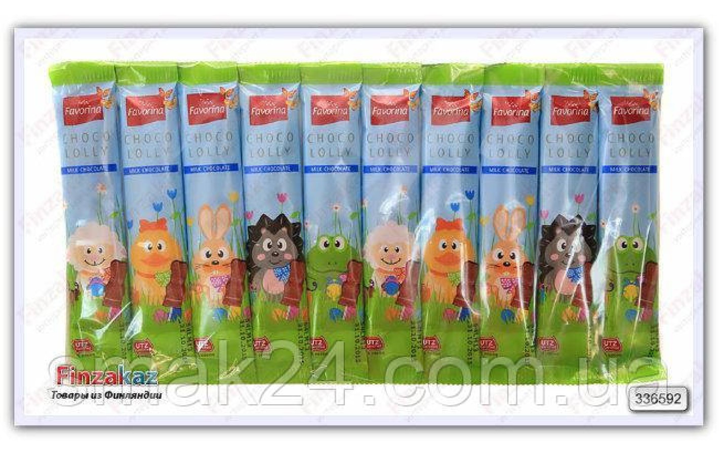Шоколад фигурный на палочке  Choco Lolly  Only Австрия 15г