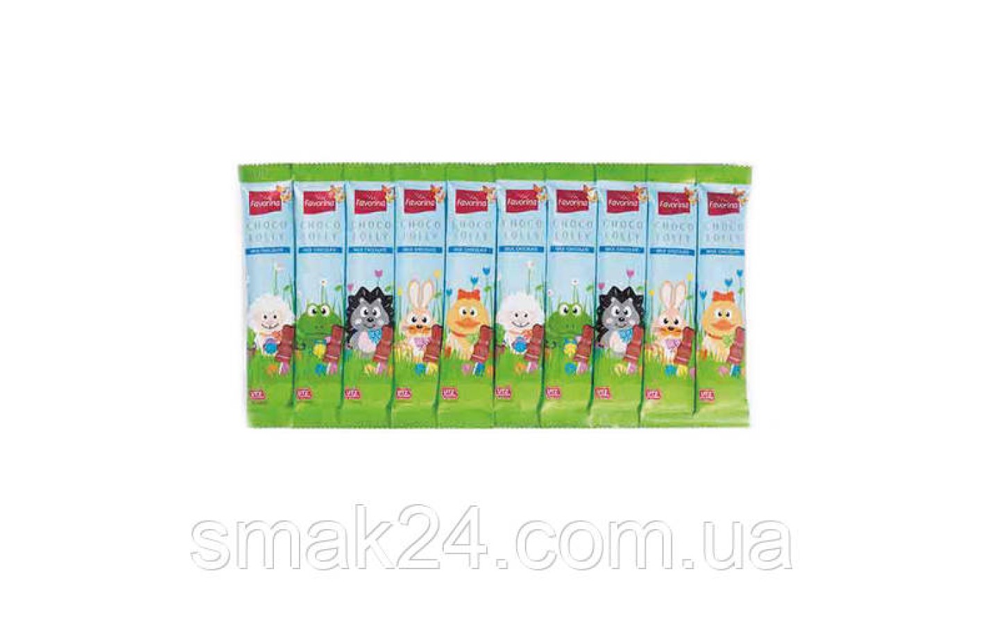 Шоколад фигурный на палочке  Choco Lolly  Only Австрия 15г