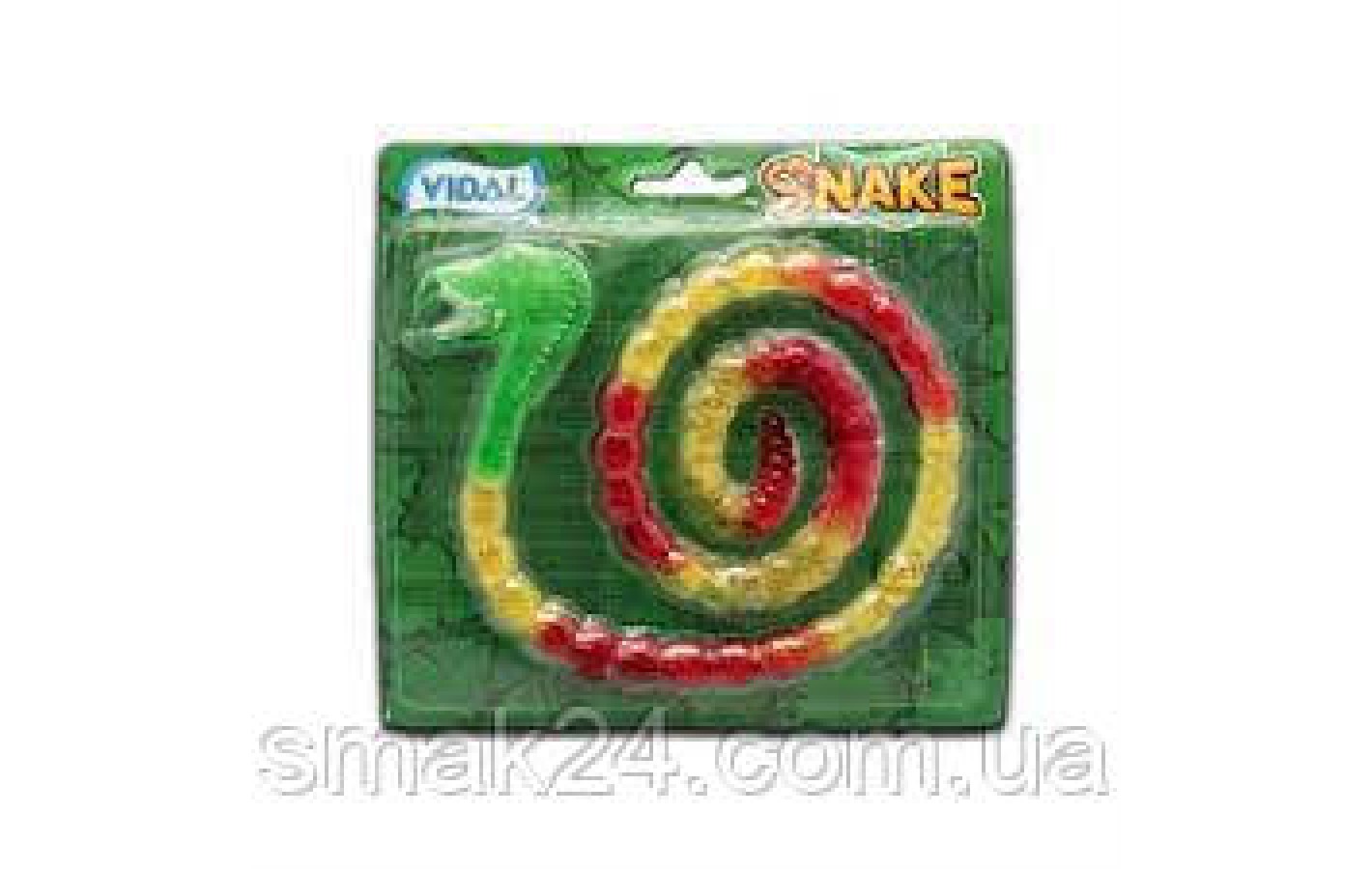 Желейні цукерки без глютену Snake Jelly (Змія 1 м) Vidal Іспанія 66 г
