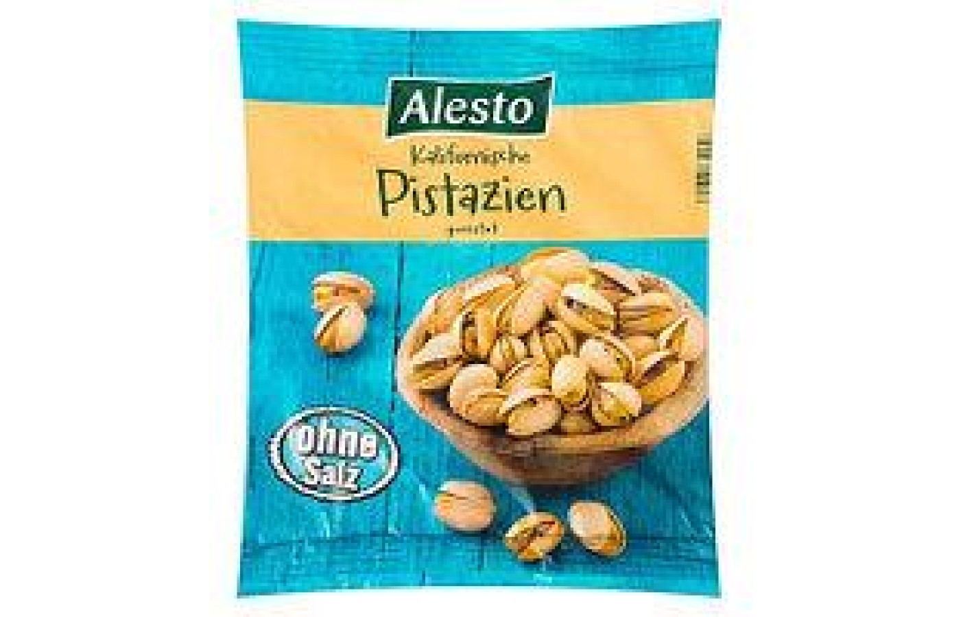 Фисташки без соли Alesto Pistazien, 250 г Германия