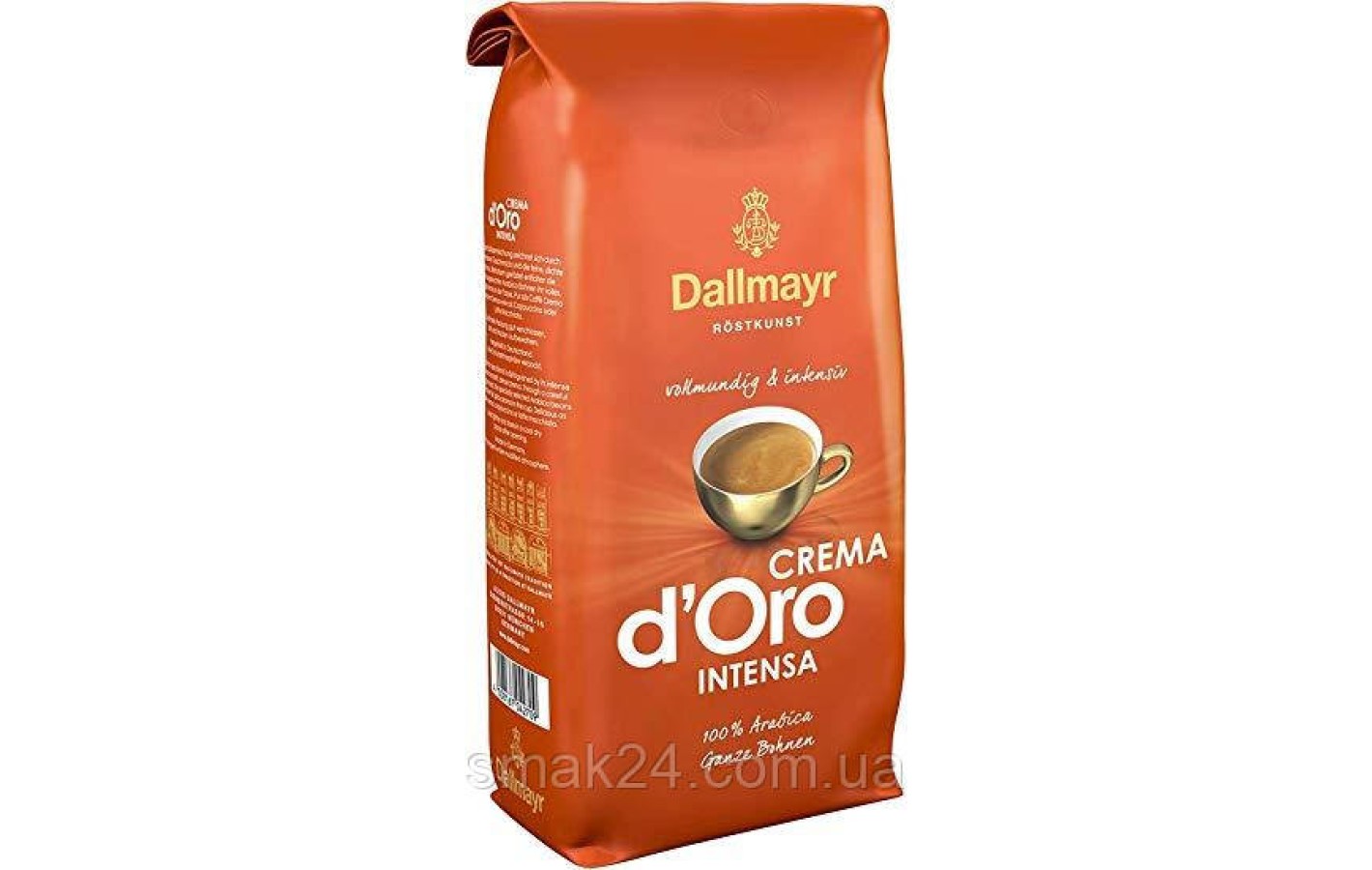 Кофе в зернах Dallmayr Crema d'Oro Intensa, 100% арабика 1 кг Германия