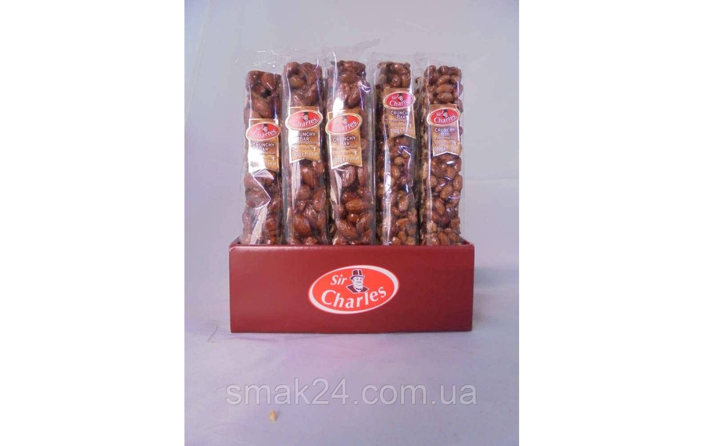 Хрусткий кранч бар із мигдалю (гриляж) CRUNCHY BAR Sir Charles 100g Австрія