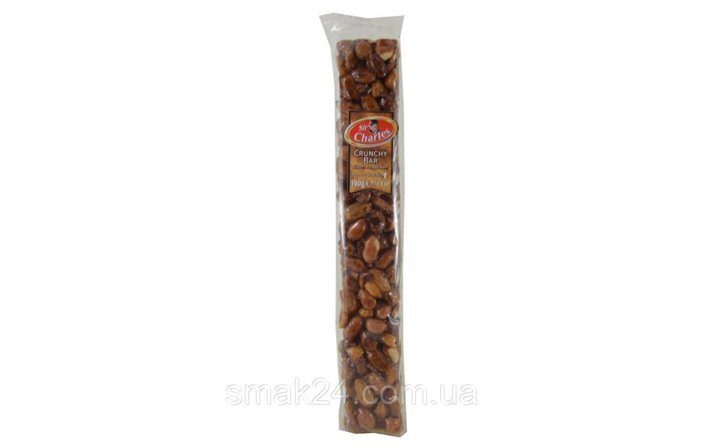 Хрусткий кранч бар із мигдалю (гриляж) CRUNCHY BAR Sir Charles 100g Австрія