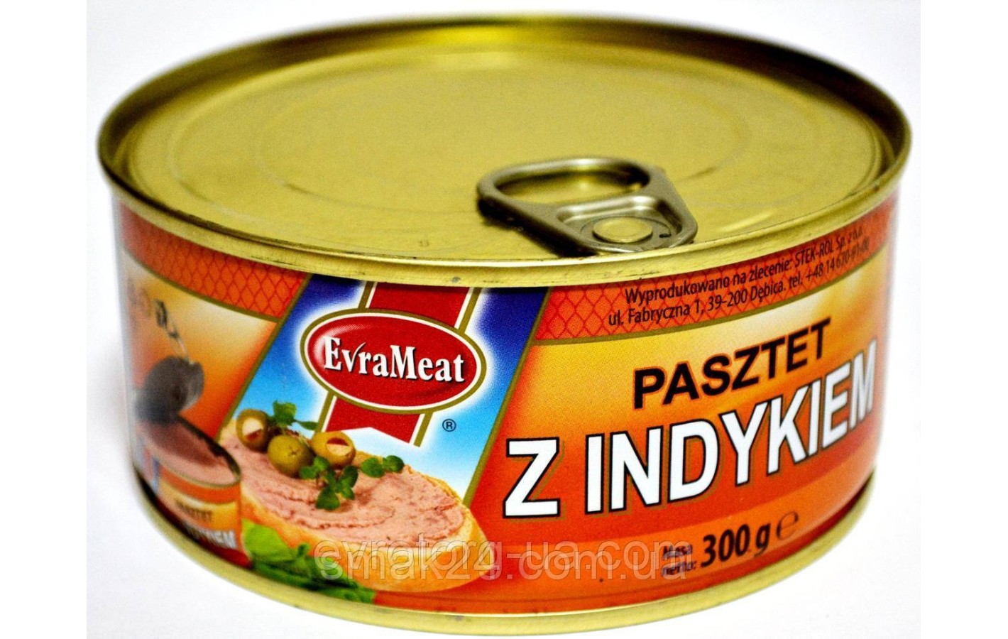 Паштет с индюком Evra Meat Польша 300г