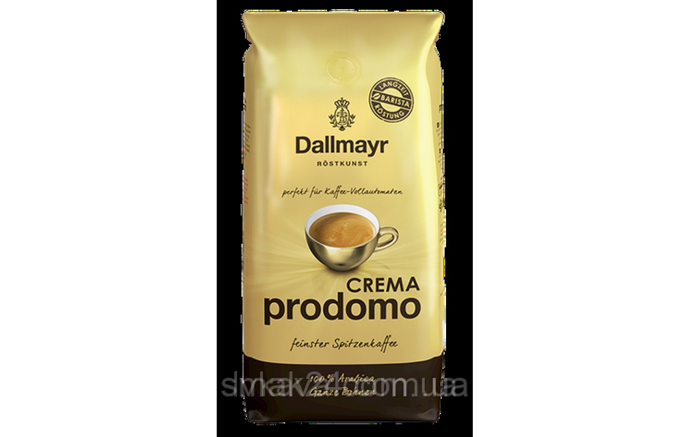 Кава зернова Dallmayr Crema Prodomo 100% арабіка Німеччина 1кг