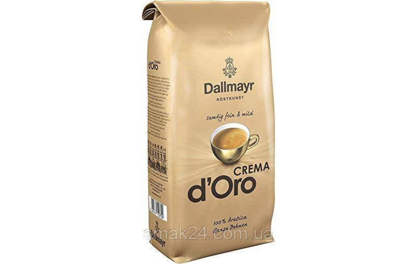 Кофе в зернах  Dallmayr Crema d Oro 100% арабика Германия 1кг