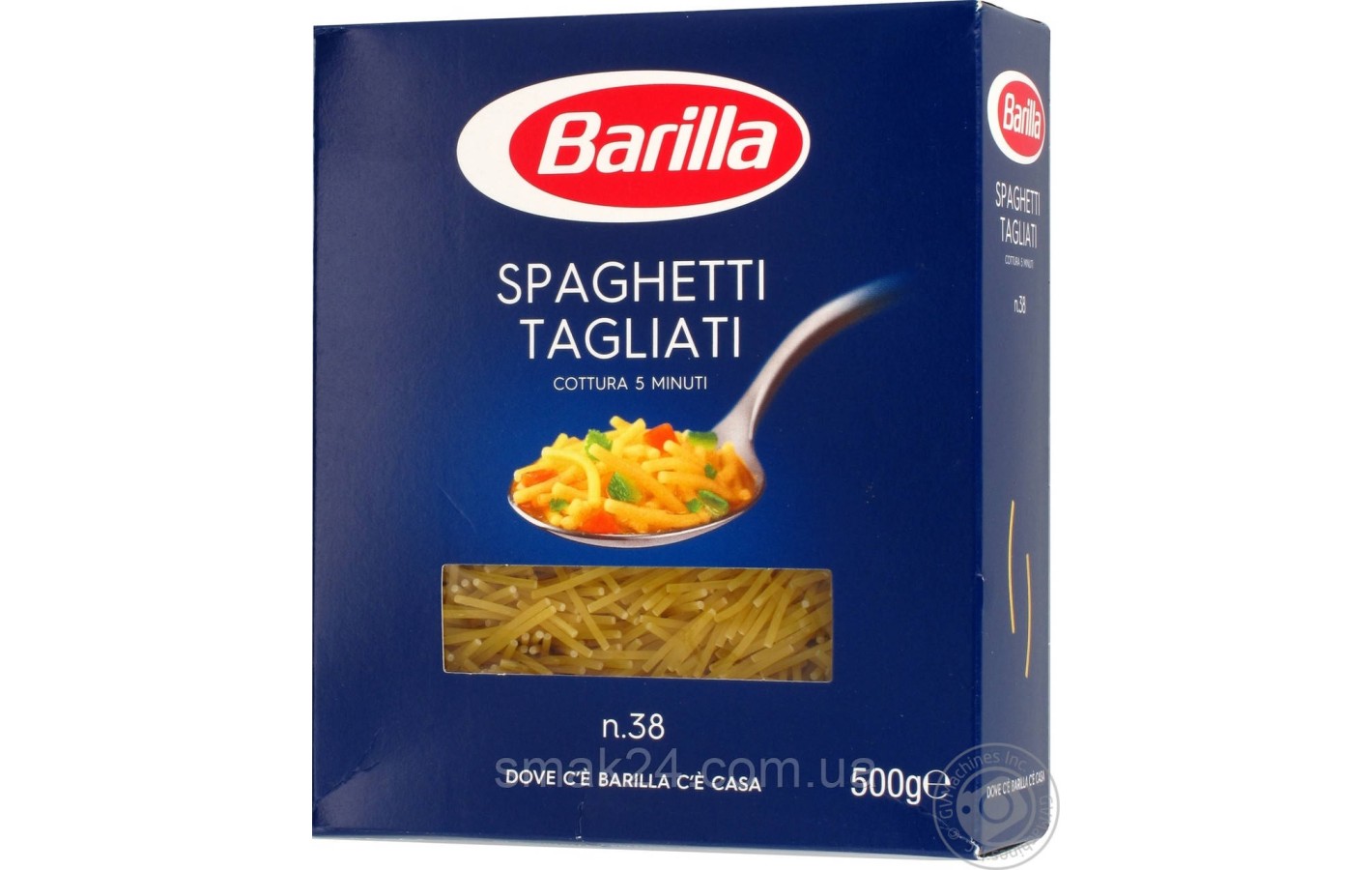 Макаронні вироби Spaghetti Tagliati Barilla (вермішелька) N 38 Італія 500г