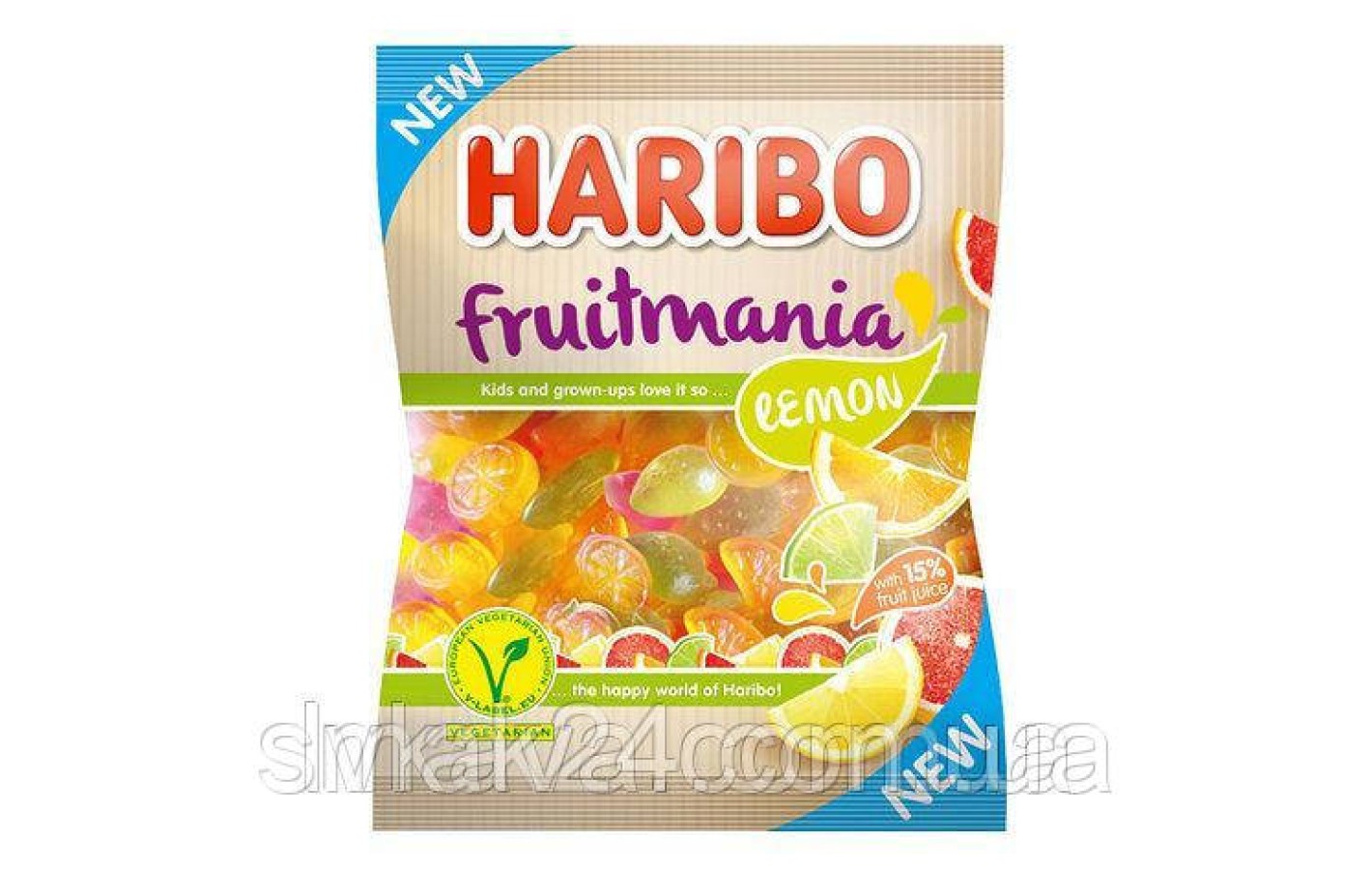 Желейні цукерки Haribo Starmix (зірковий мікс) Німеччина 175г