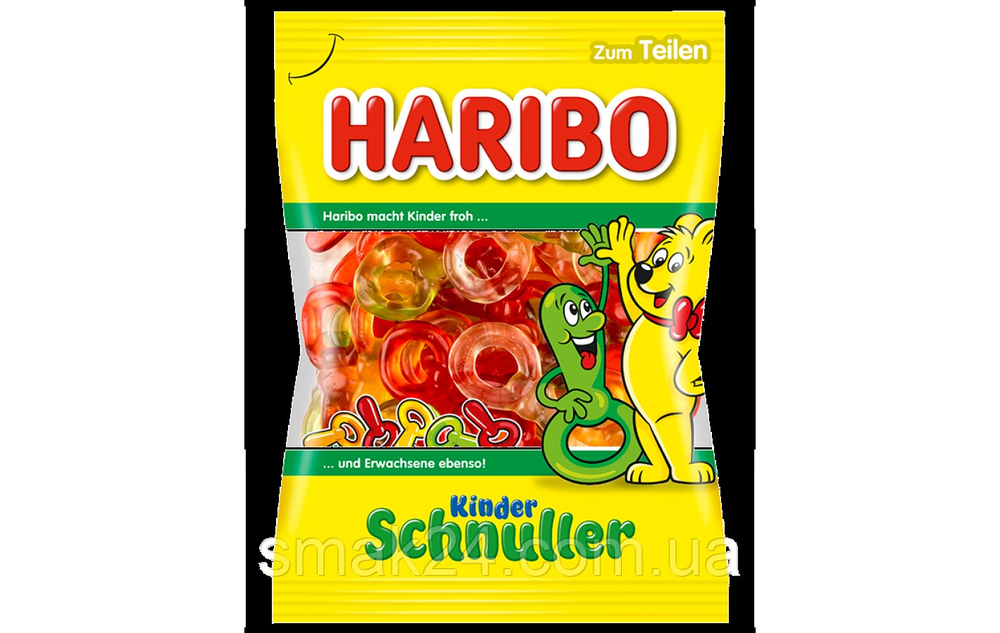 Желейні цукерки Дитяча соска Haribo Kinder Schnuller 175 г Німеччина