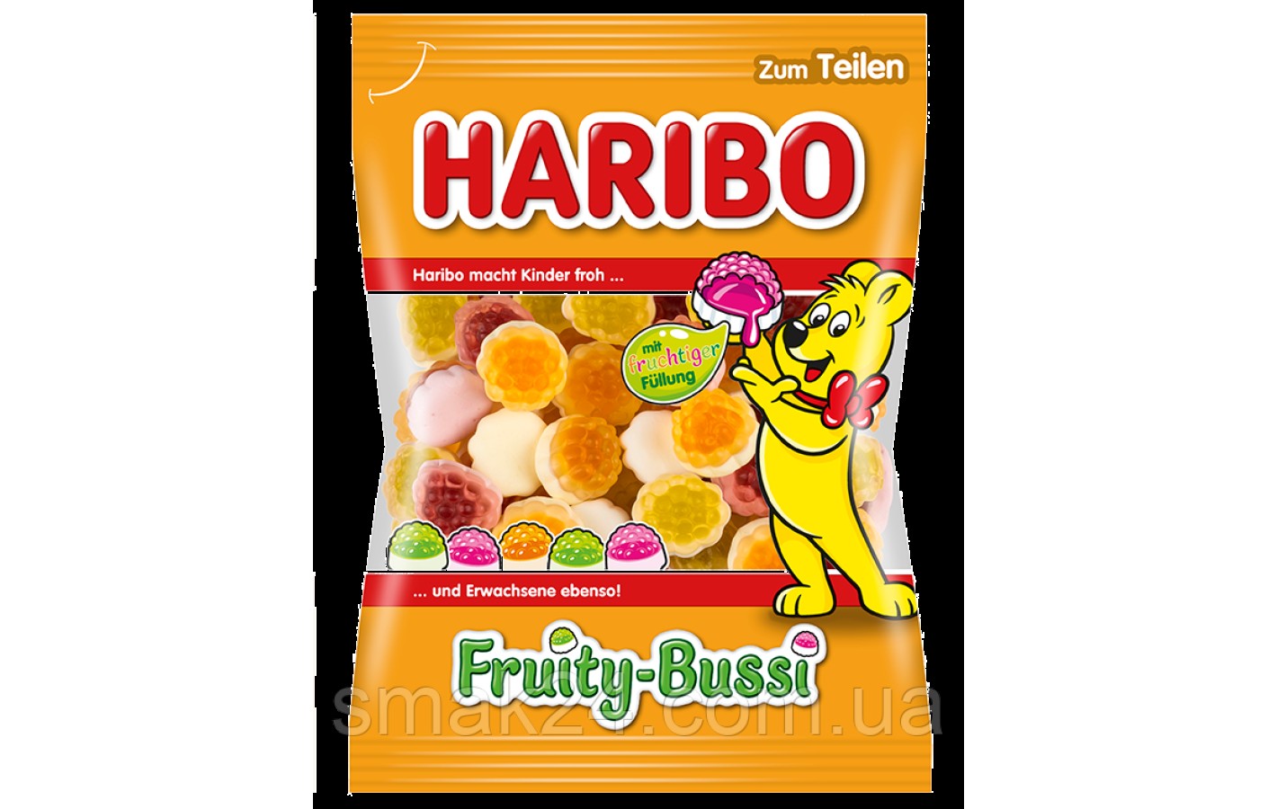 Желейные конфеты Haribo Fruity- Bussi  (тортик фруктовый) Германия 175г