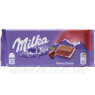 Шоколад Milka Cherry Creme (Вишневый крем) Швейцария 100г