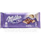 Шоколад молоный Milka Bubbly White (пористый) Швейцария 95г