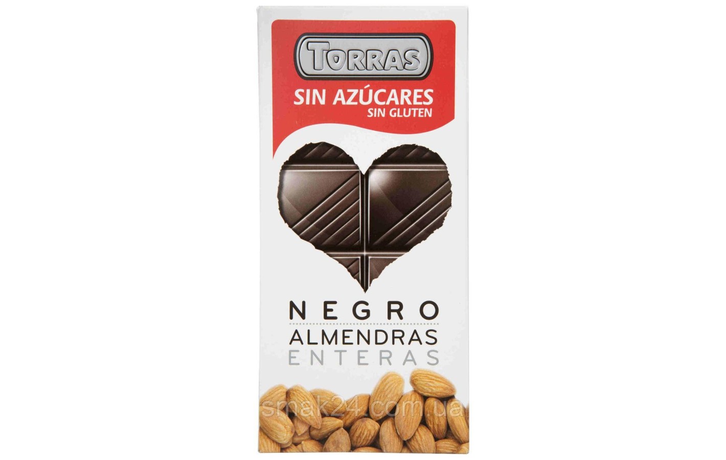 Черный шоколад без сахара и без глютена Torras Negro 150г Испания