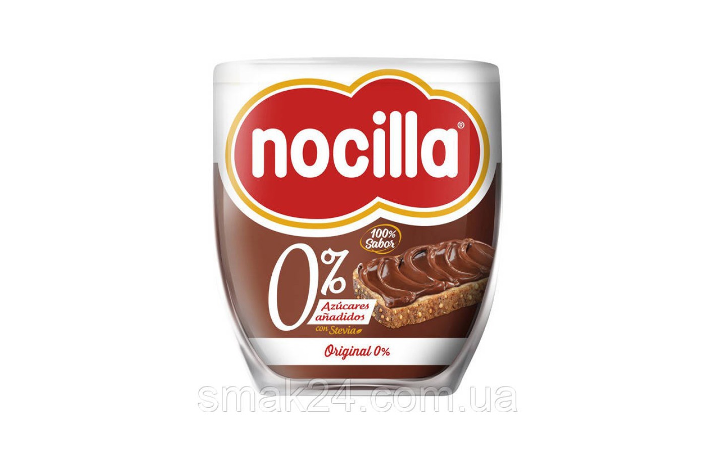 Шоколадная паста 0% сахара, без глютена, без пальмового масла Nocilla 180г Испания