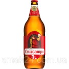 Пиво світле Cruzcampo 4.8% 1л Іспанія