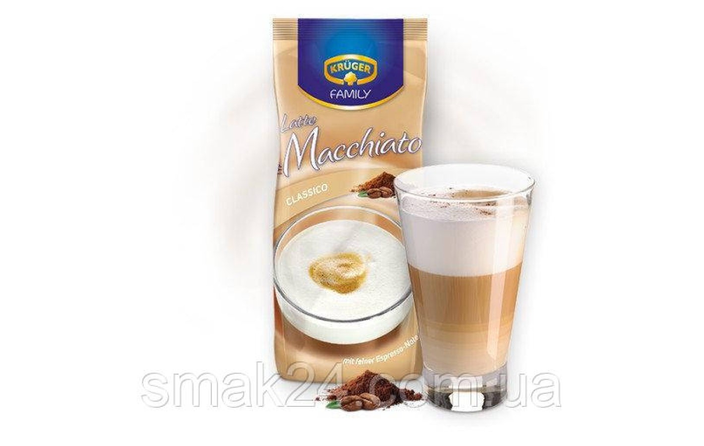Капучино Кruger Family  Latte Macchiato Classico Латте Макиато 500г Германия