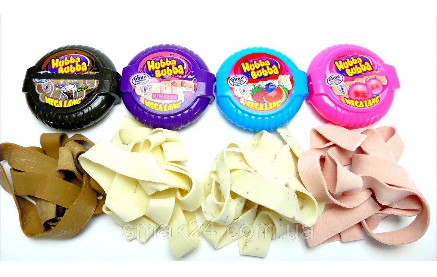 Жувальна гумка Hubba Bubbа Cola — Кола, Bubble Gum 56 г (180 см) Німеччина