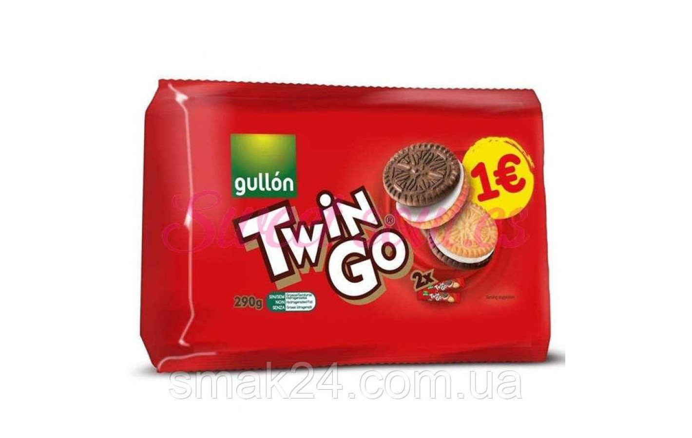 Печиво без трансжирів Twin Go Gullon 290 г (2х145г) Іспанія