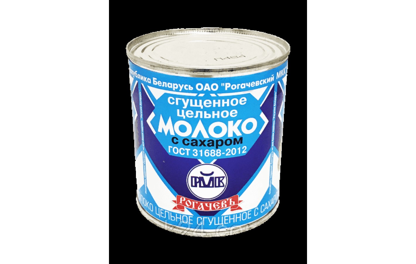 Сгущённое молоко Рогачевъ Беларусь 380г