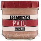 Паштет без глютена из утиной печени Pate Pato Hacendado 160г Испания