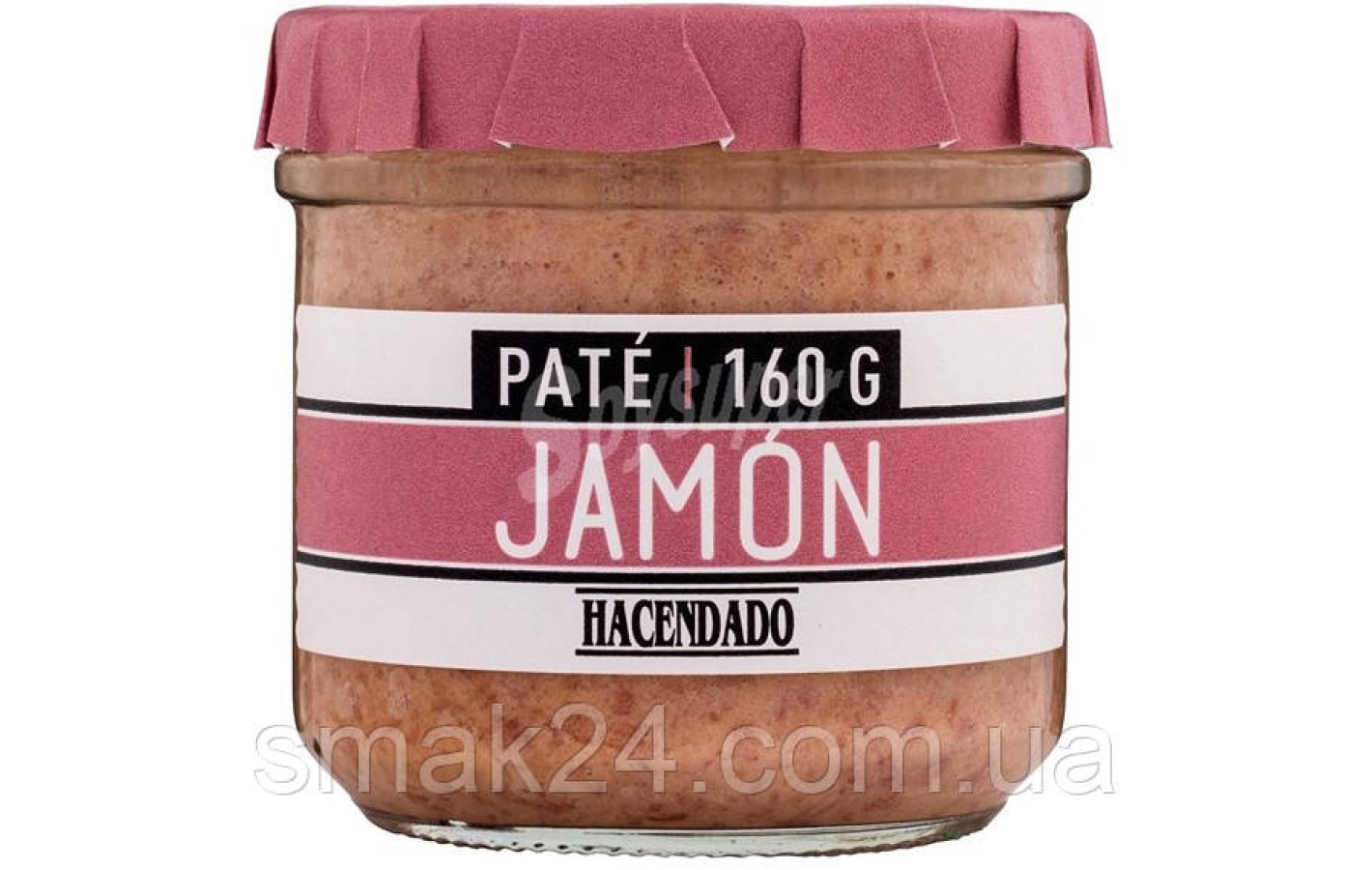 Паштет без глютена из хамона Pate Jamon Hacendado 160г Испания