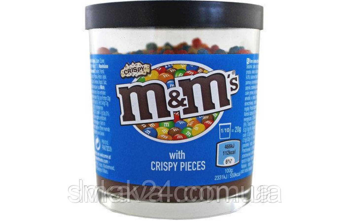 Шоколадный крем M& M with crispy pieces Великобритания 200 г