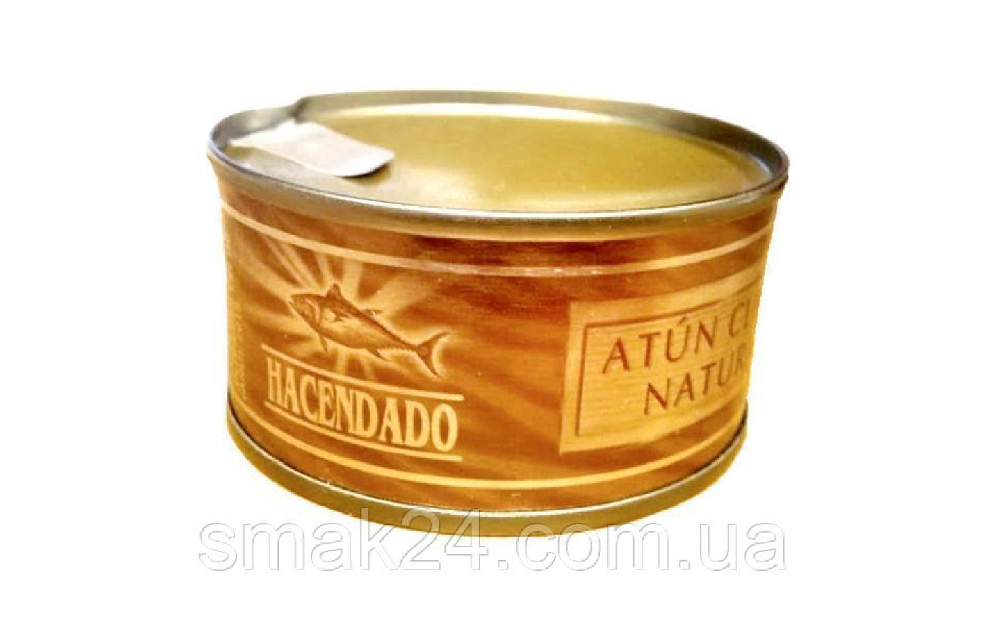 Тунець у власному соку Hacendado Atun Claro Natural 80 г (шт.) Іспанія