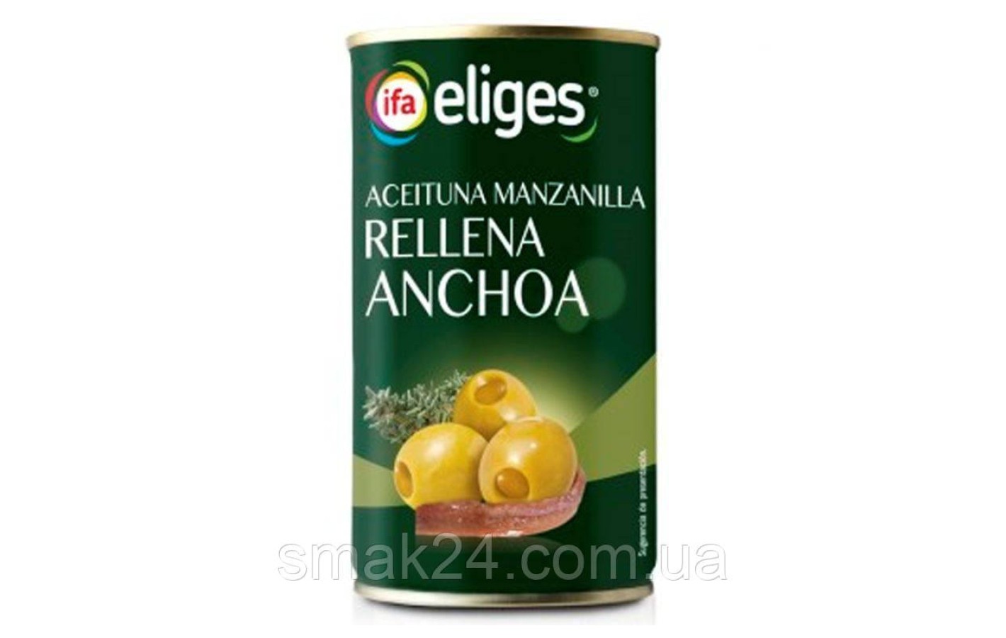 Оливки фаршированные анчоусами Rellenas de Anchoa Eliges 350г Испания