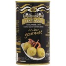 Оливки зеленые фаршированные анчоусом Olives with Anchovies La Explanada 1400г / 700г Испания