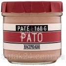 Паштет без глютена из утиной печени Pate Pato Hacendado 160г Испания