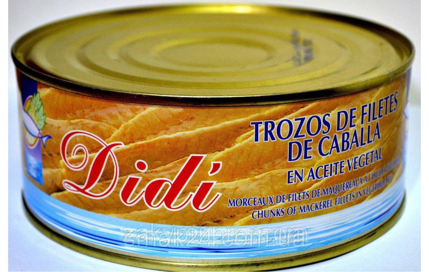 Філе скумбрії в рослинному маслі Didi Trozos de filetes de caballa, 900г Іспанія