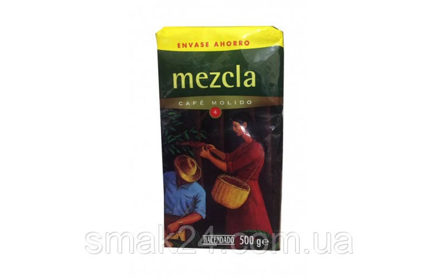 Кофе молотый Mezcla-4 Hacendado 500г Испания
